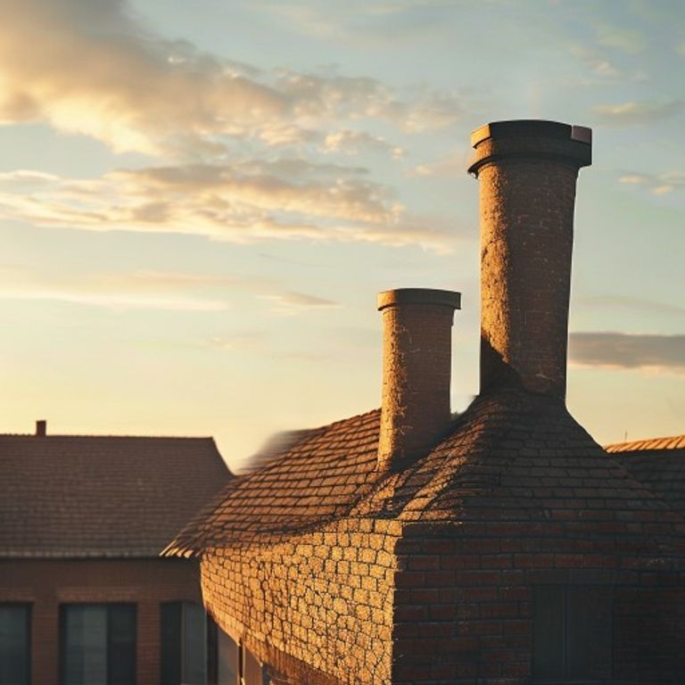 Matthew Clark Chimney LLC — professional Chimney Sweep in Kenmore, our branded team and work van — Chimney Sweep near me